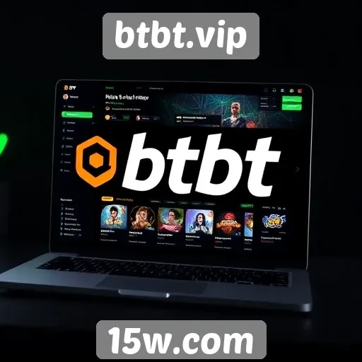 Análise da interface do usuário do btbt.vip