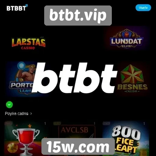 Variedade de jogos disponíveis no btbt.vip